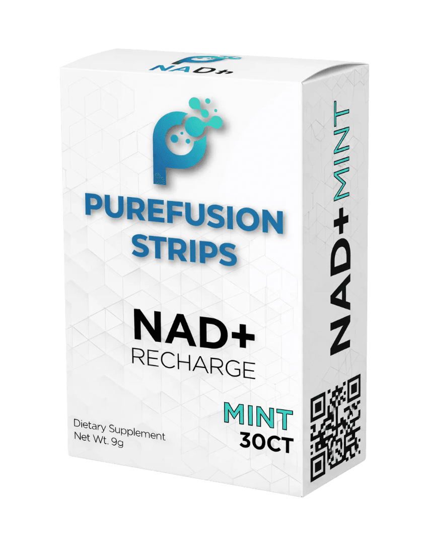 PureFusion Strips NAD+ Recharge box